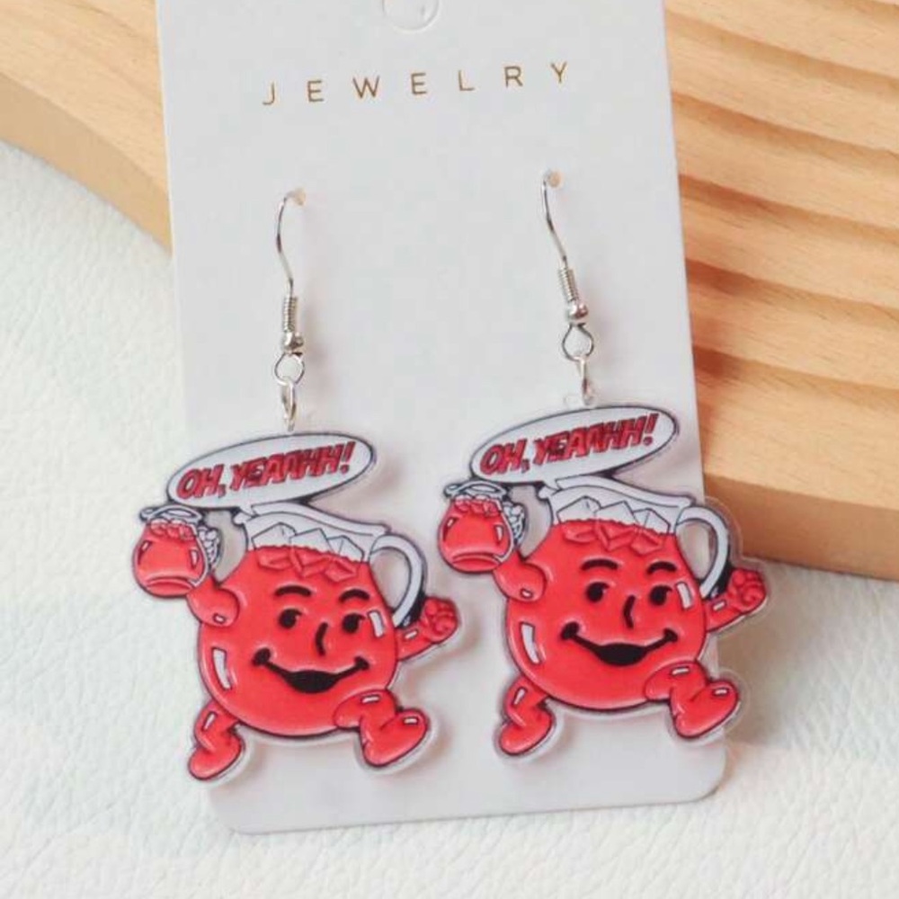 Kool-Aid Acrylic Earrings - Picture 2 of 7